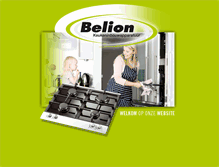 Tablet Screenshot of belion.cms.artex.nl